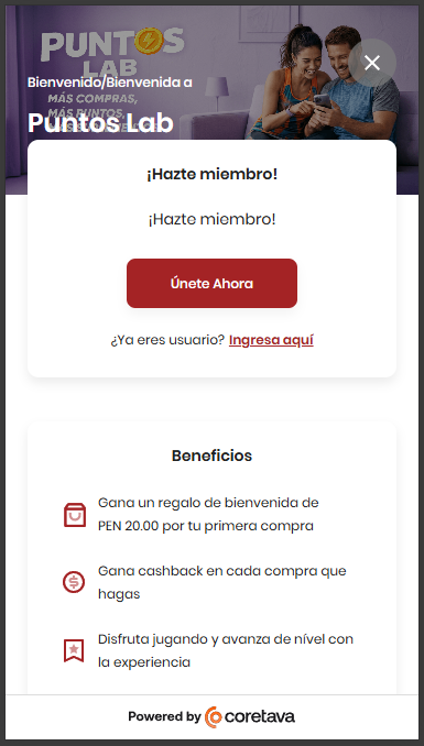 Coretava Loyalty Station screenshot 2